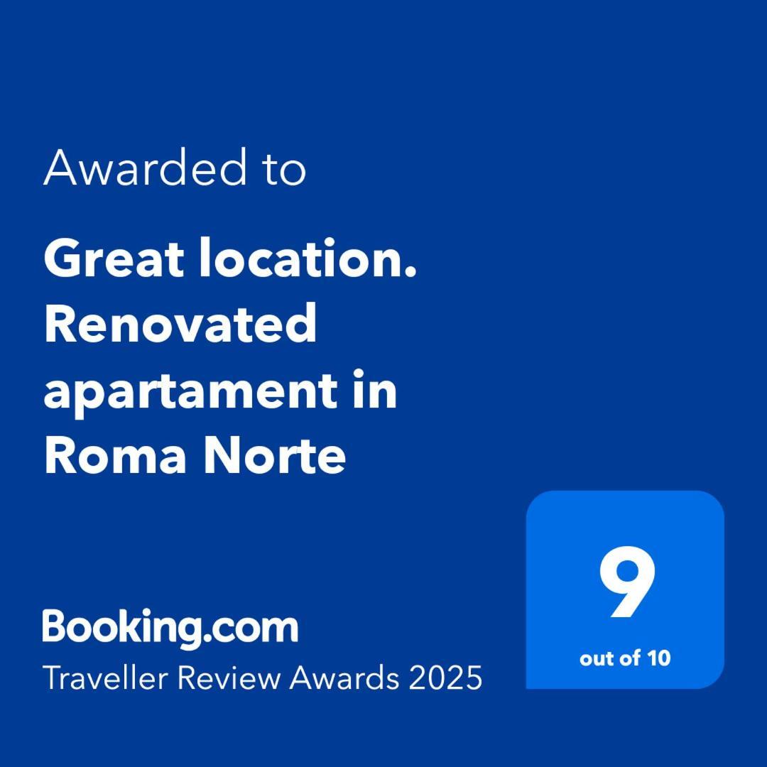 Great Location. Renovated Apartament In Roma Norte Mexico-stad Buitenkant foto
